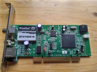 Televizní TV PCI karta WinFast DTV1800 H