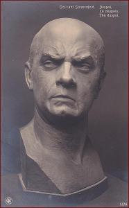 Socha (skulptura) * muž, výraz tváře, studie, umělecká * M6068