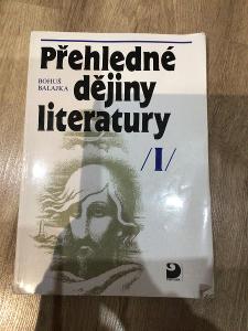 Přehledné dějiny literatury I.