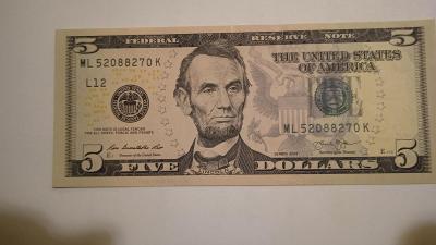 5 USD  2013