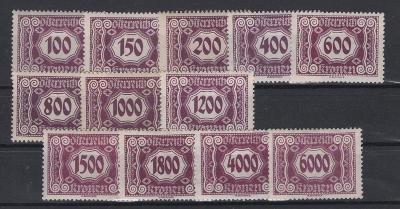 známky Rakousko, 1922