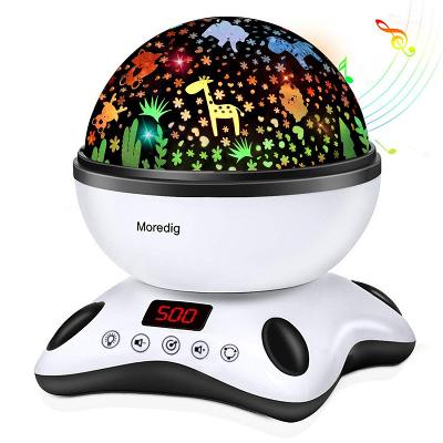 LED projektor s hvězdami 2 v 1 - 360° otočný,8 barev! 🎁KRÁSNÝ DÁREK🎁