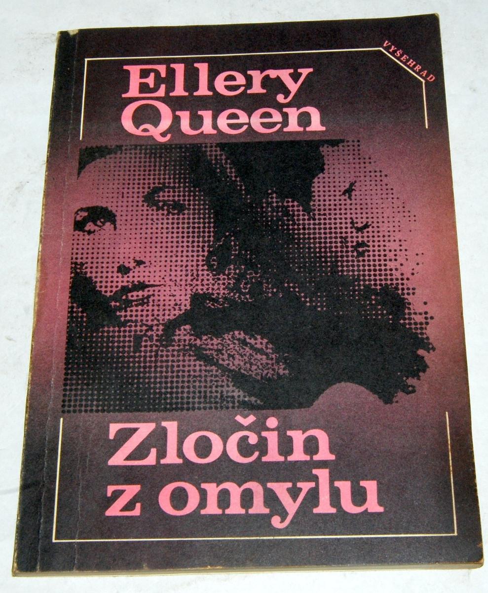 ZLOČIN Z OMYLU Ellery Queen 1986 VYŠIEHRAD - Knihy a časopisy