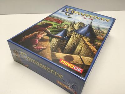 Strategická desková hra CARCASSONNE, super středověká hra, nová