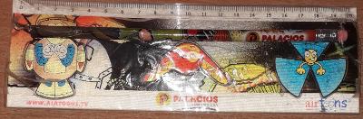 balíček tužka obyčejná s pravítkem 20cm Airtoons