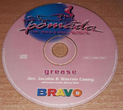 CD Pomáda grease Bravo česky délka 5:06min