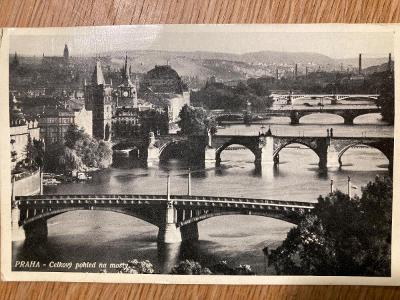 Pohlednice Praha z roku 1935