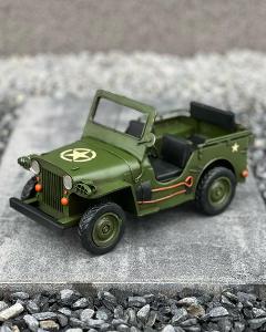 Plechový model - MB Armádny Jeep 2