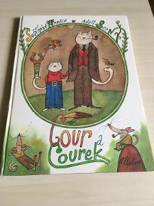 Kniha Cour a Courek, Adolf Born, dětský komiks
