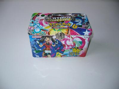 Plechový box krabička Pokémon 6 USA Platinum Arceus NINTENDO