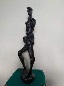 Otto Gutfreund bronzová socha HAMLET