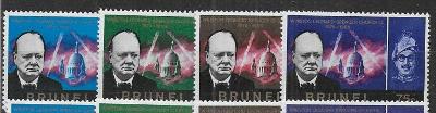 britský Brunej 1965 ** Churchill komplet