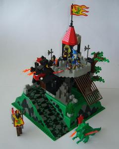 Vzácné staré LEGO č.6082 "Hrad dračího čaroděje" s návodem r.1993