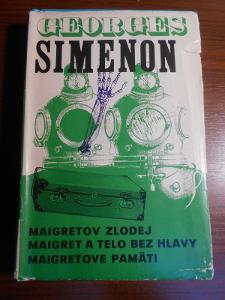 GEORGES SIMENON - MAIGRETOV ZLODEJ/ MAIGRET A TELO BEZ HLAVY/ ...