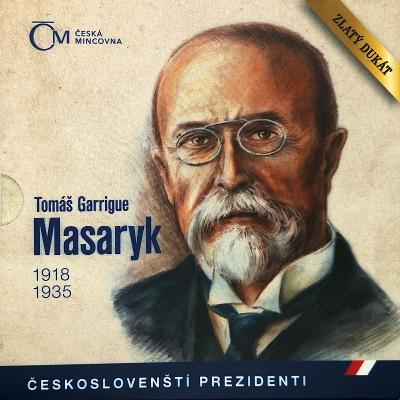 🎄 Zlatý dukát Českoslovenští prezidenti - T. G. Masaryk PROOF 🎁