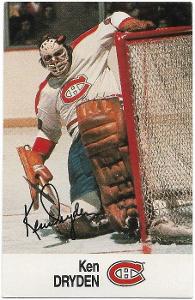 Ken DRYDEN (Canadiens) - ESSO NHL All-Star Collection 88/89 - HOKEJ