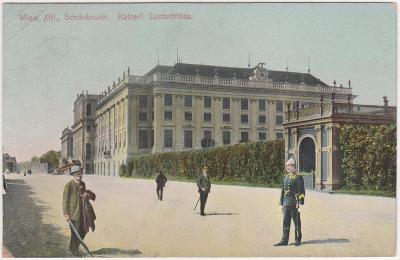 Rakousko, Vídeň, Wien - prošlá 1915