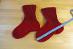 Vlněné ponožky - domácí výroba - Dámské oblečení