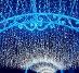 Výpredaj Vonkajšie vianočné LED záves-farebná 10 metrov 500 led diód - Dom a záhrada