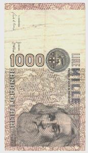 Itálie 1000 lire 1982 stav F