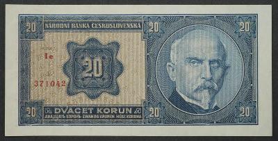 20 korun 1926 serie Ie UNC