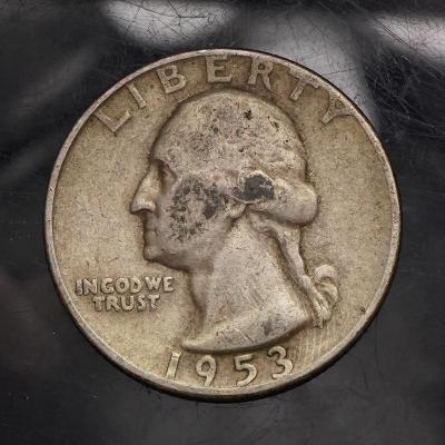 1/4 dollar 1953 D