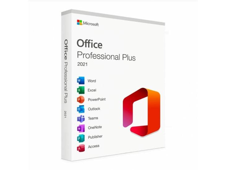 Microsoft Office 2021 Pro+ pro 1 PC Doručení do 15 minut Oficiál. klíč - Počítače a hry