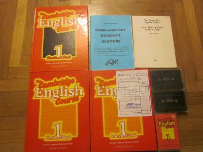 The Cambridge English course 1 – komplet + ČJ-AJ zvukový slovník