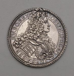 Stříbrný Tolar 1706 - Josef I. - Vídeň