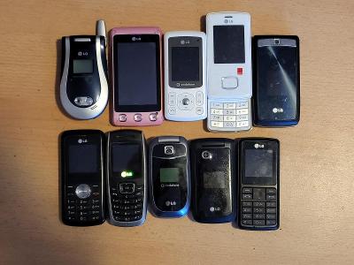 Mobilní telefony LG - 10 ks!