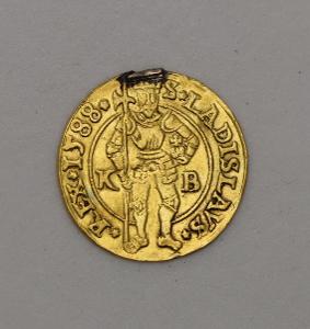 Zlatý Dukát 1588 KB - Rudolf II. - Vzácný!