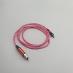 Micro USB - b kabel růžový svitící, magnetický 1M - Mobily a smart elektronika