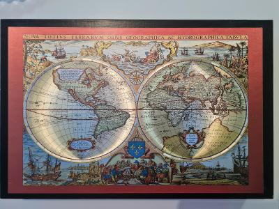 Puzzle World Map - 1000 d. - Piatnik - metalicka!