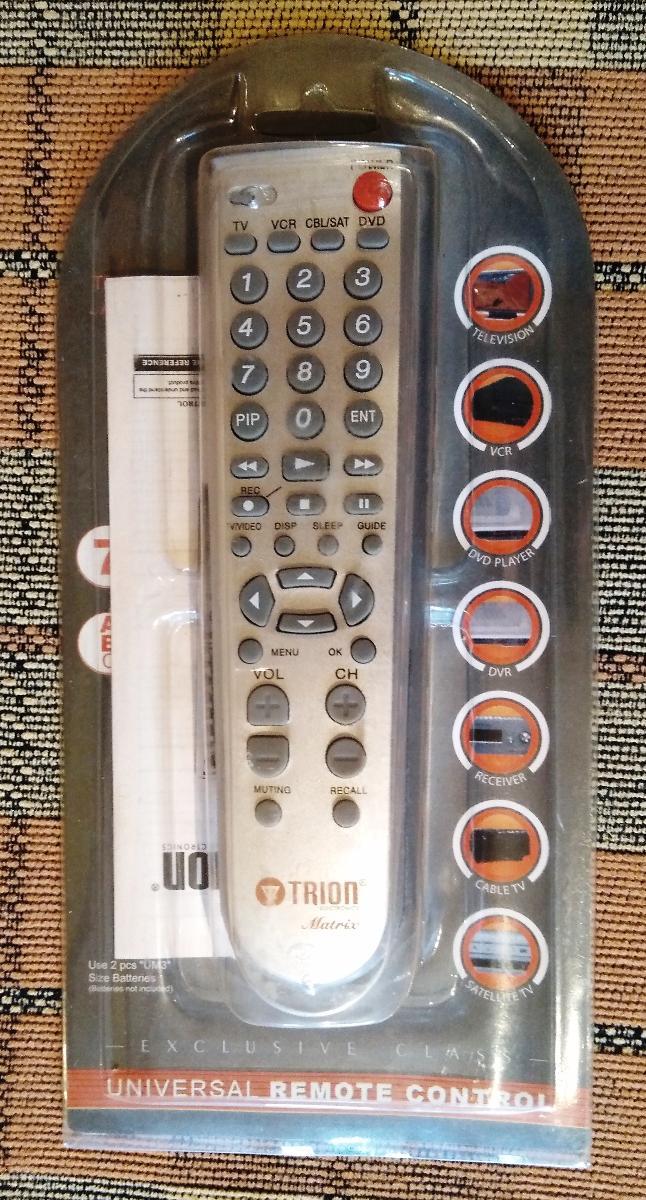 Univerzální dálkové ovládání Trion TR-6450 7 v 1 - TV - Televize