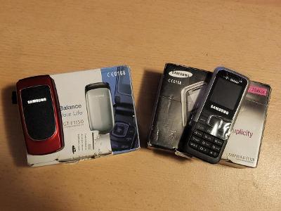 Mobilní telefony - 2x krabicovka Samsung!