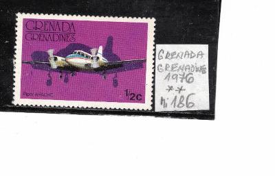GRENADA GRENADINES - 1976- Mi 186 - **  -  letadlo