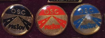 P167 Odznak doprava - OSC Prešov  -  3ks
