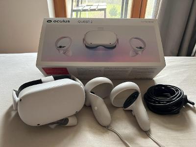 VR Virtuální realita Oculus Quest 2 256GB, Kabel Oculus Link v ZÁRUCE