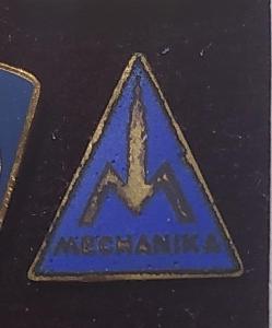 P168 Odznak družstva - Mechanika  -  1ks