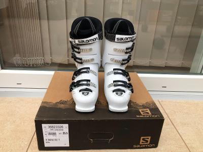 Prodám juniorské lyžařské boty Salomon X-MAX 60T - velikost 25,5