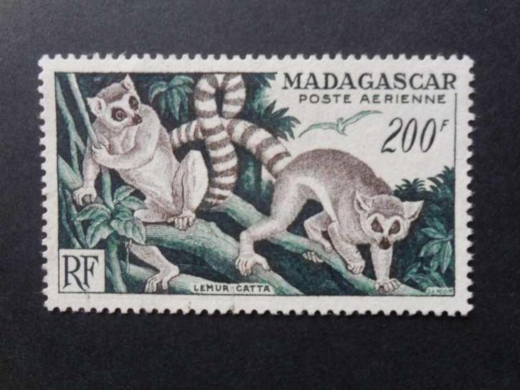 FRANCIE - kolonie - MADAGASCAR - č. 428 - Známky