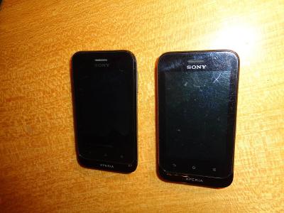 SONY Xperia Tipo, mini mobil, 2 kusy nefunkční