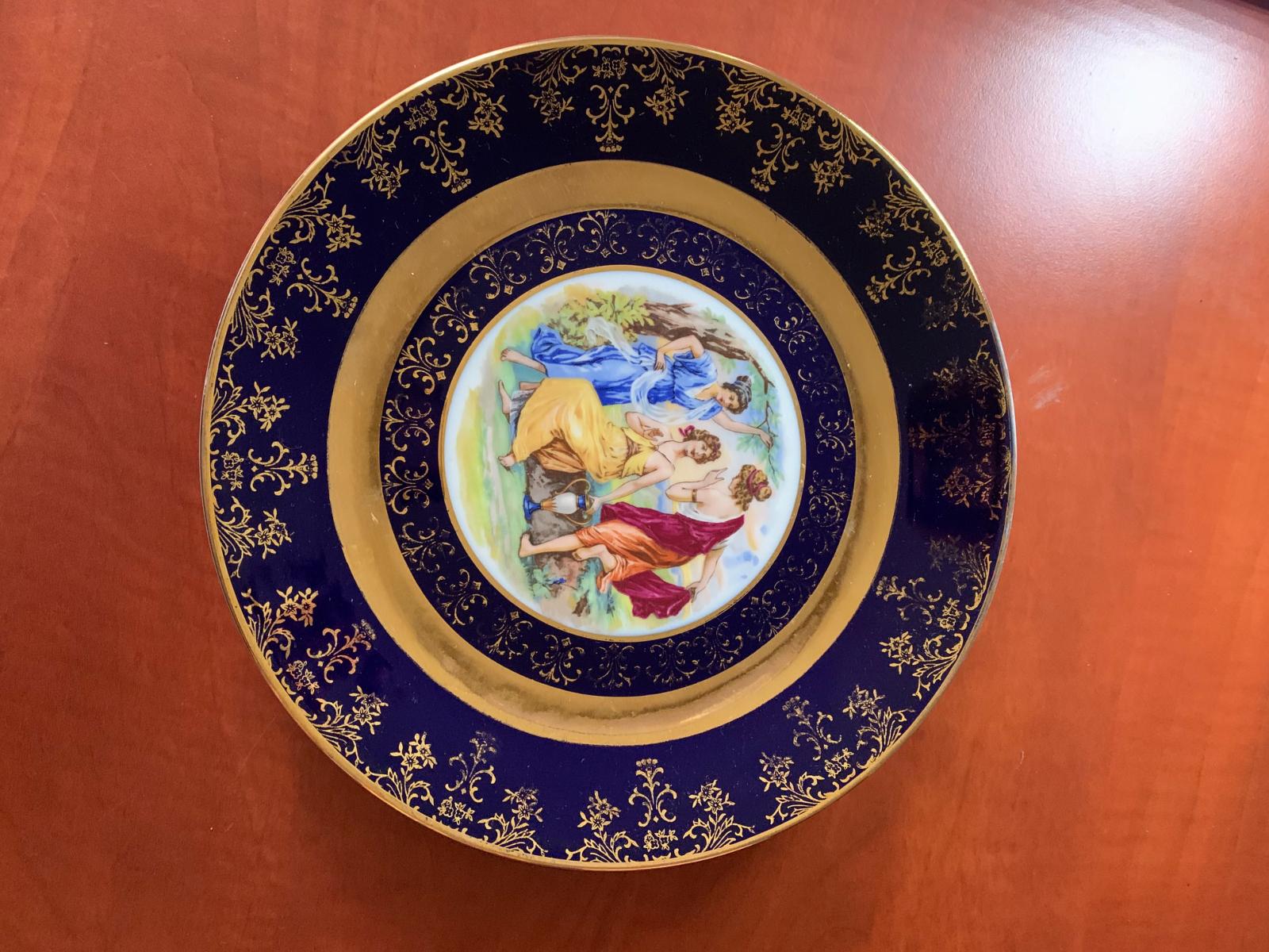 krásný talíř tři grácie - Starožitnosti a umenie
