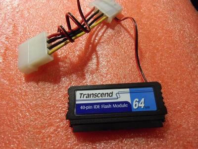 IDE Transcend 40-pin Flash Module  64MB
