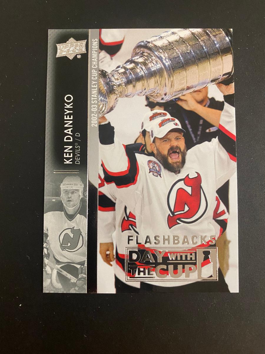 2021-22 Upper Deck Series 2 Day with the Cup Flashbacks Ken Daneyko #DCF-2