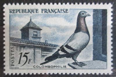 Francie 1957 Poštovní holub Mi# 1119 0787