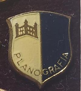P168 Odznak družstva - PLANOGRAFIA - 1ks