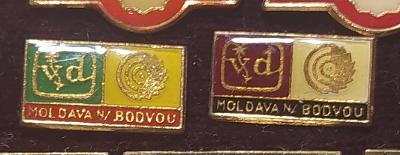 P168 Odznak družstva - Moldava nad Bodvou  -  2ks