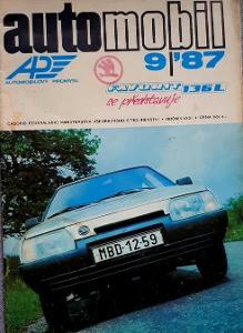 Automobil 9/1987 Favorit 136L se představuje - jen o Škodě Favorit 🔴