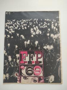 Časopis FFP Filmový Festival Pracujících 1969 Hanzlík DeFunes Matthau 